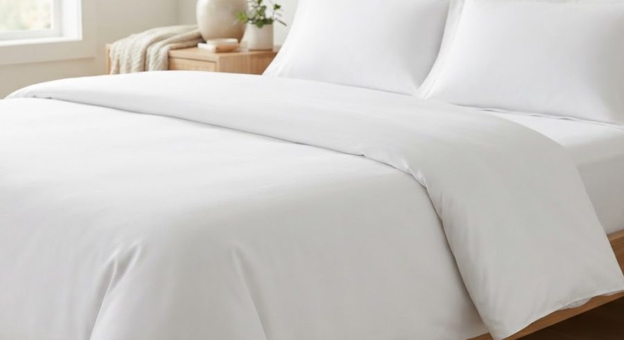 Cloud Percale Duvet Set — alternate view