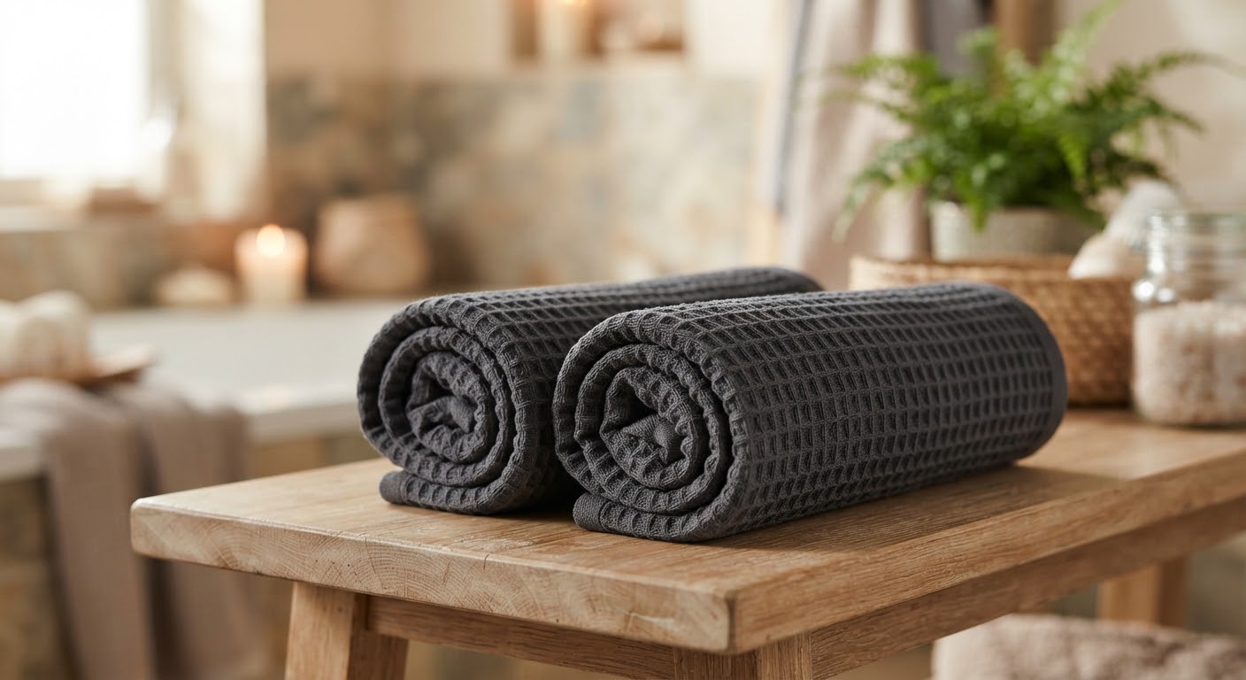 Turkish Bath Towel Pair — Standard Bath Towel Pair